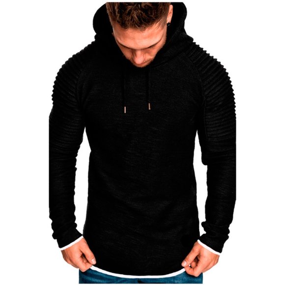 Modern Hoodie Sweatshirt Fleece Workout Gear - Picture 4 of 4